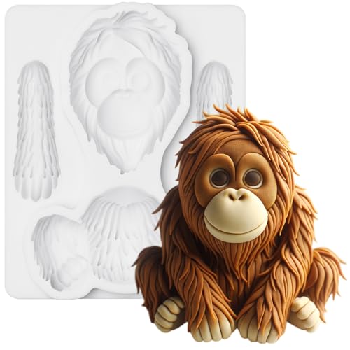 Fondant Form Silikon Orang-Utan Dschungeltier Kuchenaufsatz Tortendeko 9cm hoch Fondant Form Silikon Orang-Utan Dschungeltier Kuchenaufsatz Tortendeko 9cm hoch von FUNSHOWCASE
