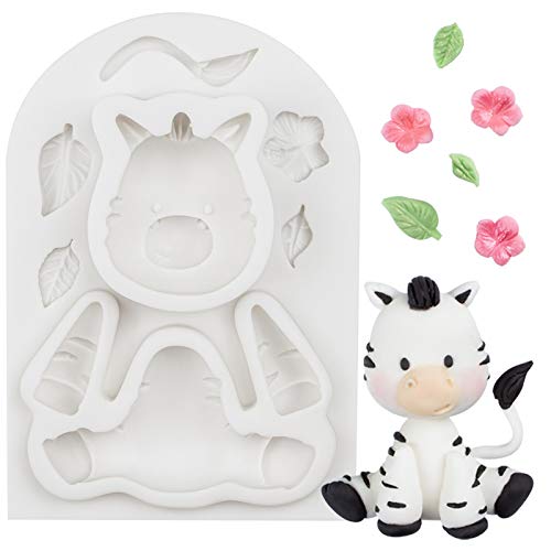 Zebra Silikonform, sitzendes Tier Epoxidharz Formen für Tortendeko, Kuchen Topper, Tortenaufsatz, Fondant, Schokolade, Süßigkeiten, Party, Geburtstag, 1 Stück, Fertighöhe:7.7cm Zebra Silikonform, sitzendes Tier Epoxidharz Formen für Tortendeko, Kuchen Topper, Tortenaufsatz, Fondant, Schokolade, Süßigkeiten, Party, Geburtstag, 1 Stück, Fertighöhe:7.7cm von FUNSHOWCASE