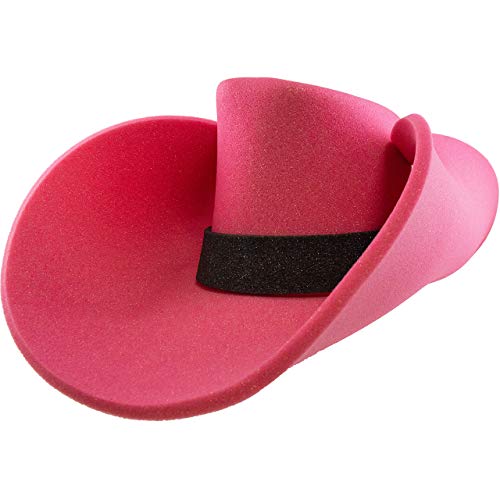 FUNSTITUTION Riesiger Cowboyhut aus Schaumstoff – übergroßer riesiger Cowboyhut – alberne, verrückte und lustige rosa Hüte für Erwachsene und Kinder FUNSTITUTION Riesiger Cowboyhut aus Schaumstoff – übergroßer riesiger Cowboyhut – alberne, verrückte und lustige rosa Hüte für Erwachsene und Kinder von FUNSTITUTION