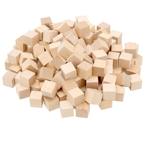 FUNSUEI 200 Stück Holzwürfel 2 x 2 x 2 cm, Holz Würfel Klein Blanko, Kleine Holz Würfel Holzblock Quadrat Holzwürfel zum Basteln für DIY Handwerk FUNSUEI 200 Stück Holzwürfel 2 x 2 x 2 cm, Holz Würfel Klein Blanko, Kleine Holz Würfel Holzblock Quadrat Holzwürfel zum Basteln für DIY Handwerk von FUNSUEI