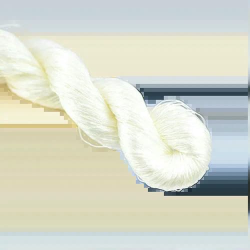 FUPOHUA Stickerei Naturseide Bestickter Faden DIY Spezial Seidig Normal 1 Farbe 400m von FUPOHUA