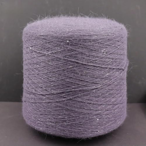 FUPOHUA Strickgarn 100g 600m Angora 2mm Pailletten Lurexgarn Kaninchenhaarwolle langes Nerzgarn Weiches Flauschiges Häkelgarn Wolle FUPOHUA Strickgarn 100g 600m Angora 2mm Pailletten Lurexgarn Kaninchenhaarwolle langes Nerzgarn Weiches Flauschiges Häkelgarn Wolle von FUPOHUA