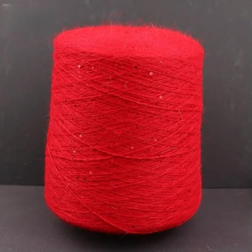 FUPOHUA Strickgarn 100g 600m Angora 2mm Pailletten Lurexgarn Kaninchenhaarwolle langes Nerzgarn Weiches Flauschiges Häkelgarn Wolle FUPOHUA Strickgarn 100g 600m Angora 2mm Pailletten Lurexgarn Kaninchenhaarwolle langes Nerzgarn Weiches Flauschiges Häkelgarn Wolle von FUPOHUA