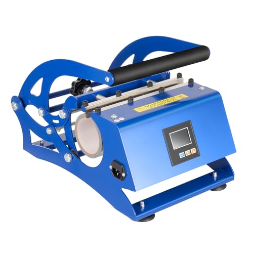 500W Tassenpresse Mug, Sublimationspresse 8-30OZ, 0-200 ℃ Heisspresse Hitzepresse mit 6 Untersetzer, Transferpresse Tassen, Bedrucken Multifunktionale Sublimations Drucker, Becherdruckmaschine, Blau 500W Tassenpresse Mug, Sublimationspresse 8-30OZ, 0-200 ℃ Heisspresse Hitzepresse mit 6 Untersetzer, Transferpresse Tassen, Bedrucken Multifunktionale Sublimations Drucker, Becherdruckmaschine, Blau von FUROMG