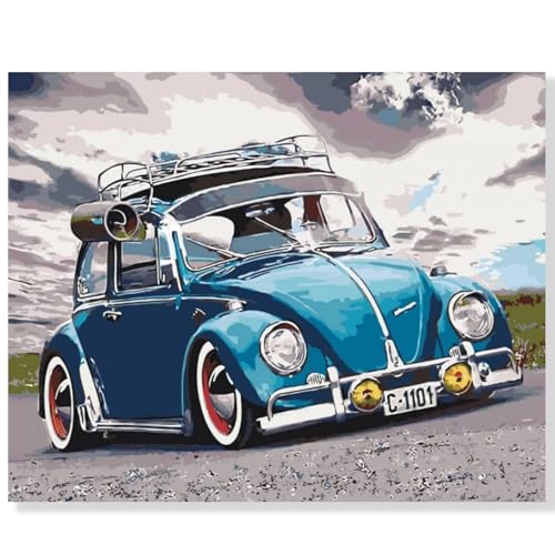FURONGHUAK Malen Nach Zahlen Erwachsene Mädchen Anfänger,DIY Ölgemälde Leinwand Set Ohne Rahmen mit 3 Pinsel und Acrylfarben 40x50cm von FURONGHUAK