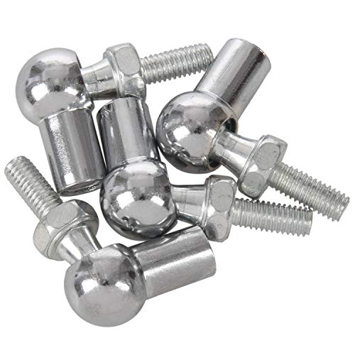 FURREN Kugelgelenk, 6 mm, Außengewinde, L-förmig, 4 Stück von FURREN