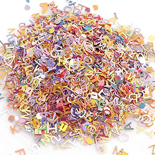 Resin Füllmaterial Epoxidharz Füller DIY Handwerk Schmuck,15g / Beutel Buntes Pailletten-Nagelglitter-DIY-Materialzubehör von FURU