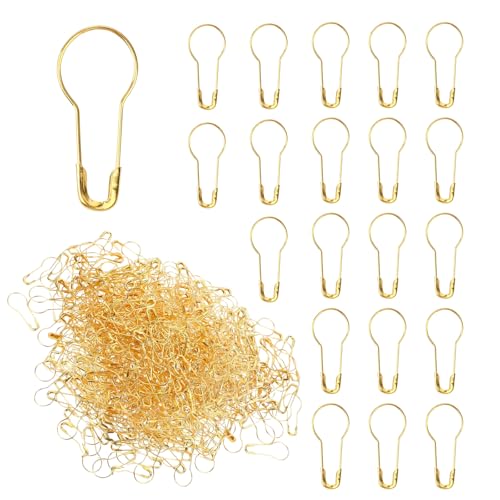 600 Stück Sicherheitsnadeln aus Metall 22 mm Gold Calabash Pin Kleine Haltbar Birne Pins für Stricken von Maschenmarkierungen Nähen Kleidung 600 Stück Sicherheitsnadeln aus Metall 22 mm Gold Calabash Pin Kleine Haltbar Birne Pins für Stricken von Maschenmarkierungen Nähen Kleidung von FUSONGQINTANG