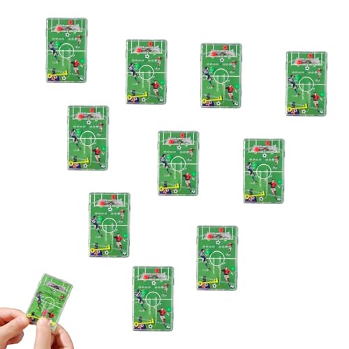 FUSONGQINTANG 10 Stück Flipperspiel Fußball Mini Geduldspiel Fussball Kinder Geschicklichkeitsspiel Mitgebsel für Jungen Geburtstag Party FUSONGQINTANG 10 Stück Flipperspiel Fußball Mini Geduldspiel Fussball Kinder Geschicklichkeitsspiel Mitgebsel für Jungen Geburtstag Party von FUSONGQINTANG