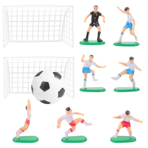 FUTUREORYY 1satz Fußball Geburtstagskuchen Dekoration Sport-thema Torten Zubehör Für Kindergeburtstag Fußball Figuren Für Festlichkeiten Und Miniatur Landschaften von FUTUREORYY