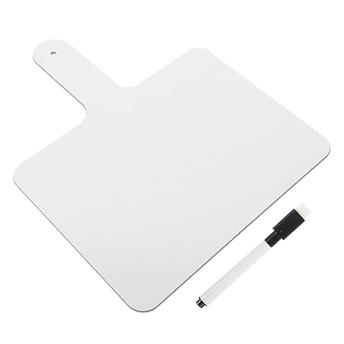 FUTUREORYY Handheld Whiteboard 2 Stück Doppelseitiges Trockenlöschbrett Wiederverwendbares Antwortpaddel für Klassenräume und Partys Kompakt und Leicht für Abstimmungen und Spiele FUTUREORYY Handheld Whiteboard 2 Stück Doppelseitiges Trockenlöschbrett Wiederverwendbares Antwortpaddel für Klassenräume und Partys Kompakt und Leicht für Abstimmungen und Spiele von FUTUREORYY
