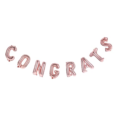 FUTUREORYY 1 Satz Graduation Ballon Congrats Folienballons für Abschlussfeiern Kreative Partydekorationen mit Band und Fotorequisiten für Unvergessliche Erinnerungen FUTUREORYY 1 Satz Graduation Ballon Congrats Folienballons für Abschlussfeiern Kreative Partydekorationen mit Band und Fotorequisiten für Unvergessliche Erinnerungen von FUTUREORYY