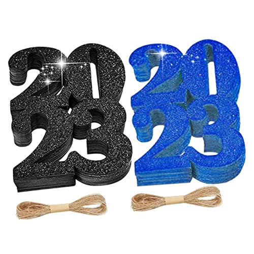 FUTUREORYY 1 Satz Graduation Blumenvase Etiketten mit Jute Schnur Dekoration für Abschlussfeiern Blumenvasen und Weinflaschen zu Verwenden von FUTUREORYY