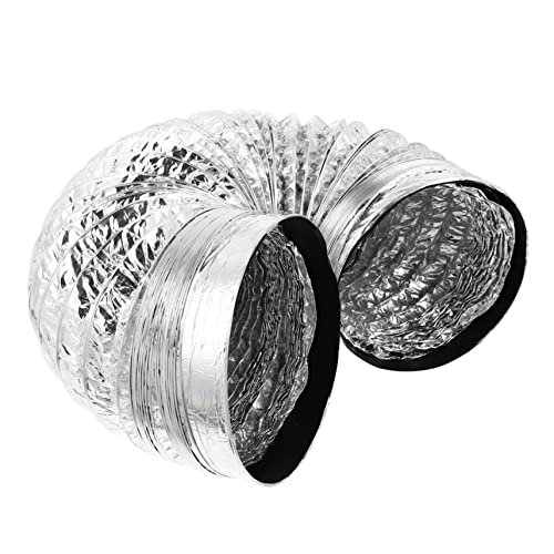 FUTUREORYY 1 Stück Flexibler Abluftschlauch Doppeltem Aluminiumfolie für Küchenabzug Hitzebeständig Langlebig Geeignet für Niederdrucksysteme FUTUREORYY 1 Stück Flexibler Abluftschlauch Doppeltem Aluminiumfolie für Küchenabzug Hitzebeständig Langlebig Geeignet für Niederdrucksysteme von FUTUREORYY
