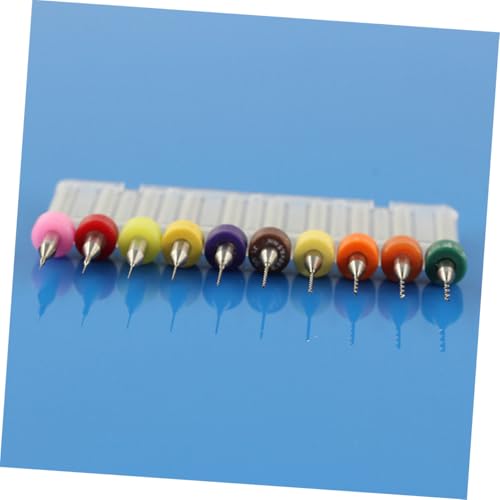 FUTUREORYY 10 Stück Teiliges Hartmetall Mikrobohrer set Wolframkarbid Präzisionsbohrer für Pcb Cnc Kunststoff Schmuckgravur Langlebig Scharf Symmetrische Schneide FUTUREORYY 10 Stück Teiliges Hartmetall Mikrobohrer set Wolframkarbid Präzisionsbohrer für Pcb Cnc Kunststoff Schmuckgravur Langlebig Scharf Symmetrische Schneide von FUTUREORYY