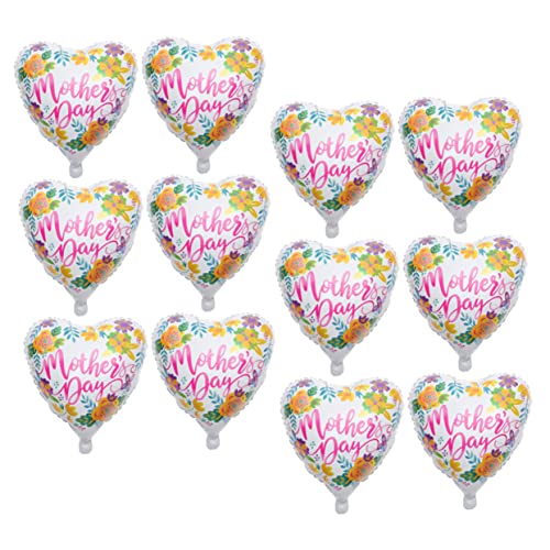 FUTUREORYY 12 Stück Muttertag Folienballons Dekoration für Feiern Leuchtende und Ansprechende Ballons für Innen und Außenanwendungen für Muttertagsfeiern und Festliche Atmosphären FUTUREORYY 12 Stück Muttertag Folienballons Dekoration für Feiern Leuchtende und Ansprechende Ballons für Innen und Außenanwendungen für Muttertagsfeiern und Festliche Atmosphären von FUTUREORYY