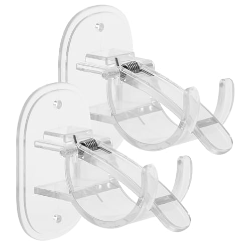 FUTUREORYY 1satz Gardinenstangenhalterung Selbstklebend Nagelfrei Verstellbar Für Duschvorhang Küchen Schlafzimmerdekoration Rostbeständig Und Langlebig Einfache Wandmontage FUTUREORYY 1satz Gardinenstangenhalterung Selbstklebend Nagelfrei Verstellbar Für Duschvorhang Küchen Schlafzimmerdekoration Rostbeständig Und Langlebig Einfache Wandmontage von FUTUREORYY
