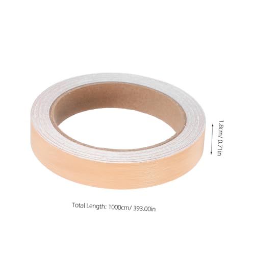 FUTUREORYY 2 Rollen Selbstklebendes Kantenband Holzmaserung Klebeband Für Möbel Kanten Schutz Streifen Möbelreparatur Streifen Für Schränke Diy Home Decor FUTUREORYY 2 Rollen Selbstklebendes Kantenband Holzmaserung Klebeband Für Möbel Kanten Schutz Streifen Möbelreparatur Streifen Für Schränke Diy Home Decor von FUTUREORYY