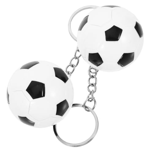 FUTUREORYY 2 STÜCK Fußball Schlüsselanhänger für Party Mitgebsel und Schulpreise Kreativer Schlüsselring für Jungen und Mädchen Schwarz FUTUREORYY 2 STÜCK Fußball Schlüsselanhänger für Party Mitgebsel und Schulpreise Kreativer Schlüsselring für Jungen und Mädchen Schwarz von FUTUREORYY