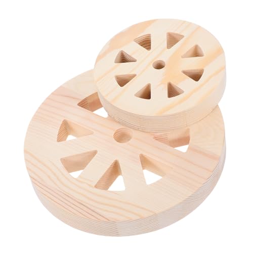 FUTUREORYY 2 Stück Holzrad Wanddekoration Holzräder Holzkreise Zum Basteln Holzverzierungsrohlinge Kreisornamente Aus Holz Zum Basteln Leere Holzornamente Hölzern Beige FUTUREORYY 2 Stück Holzrad Wanddekoration Holzräder Holzkreise Zum Basteln Holzverzierungsrohlinge Kreisornamente Aus Holz Zum Basteln Leere Holzornamente Hölzern Beige von FUTUREORYY