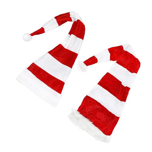 FUTUREORYY 2 Stück Partyballhut Weihnachtsmütze Weihnachts-Haarschmuck Weihnachtshut Weihnachts lustiger Hut Kinderhüte Kostümzubehör Partyhüte für Erwachsene Stoff rot FUTUREORYY 2 Stück Partyballhut Weihnachtsmütze Weihnachts-Haarschmuck Weihnachtshut Weihnachts lustiger Hut Kinderhüte Kostümzubehör Partyhüte für Erwachsene Stoff rot von FUTUREORYY
