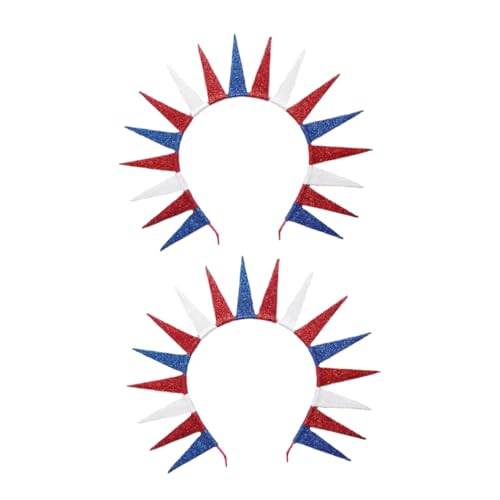 FUTUREORYY 2 Stück Pentagramm-stirnband Vierte Juli Zubehör 4. Juli Haarschmuck Accessoires Im Us-stil Patriotische Dekorationen Boppers-haarbänder Patriotisches Stirnband Stoff FUTUREORYY 2 Stück Pentagramm-stirnband Vierte Juli Zubehör 4. Juli Haarschmuck Accessoires Im Us-stil Patriotische Dekorationen Boppers-haarbänder Patriotisches Stirnband Stoff von FUTUREORYY