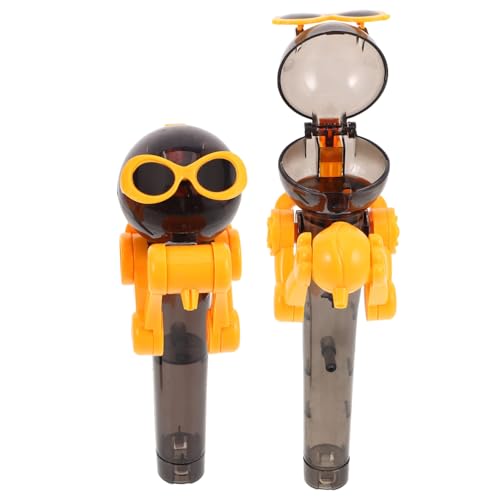 FUTUREORYY 2 Stück Roboter-Lolli-behälter – Lustiger Und Funktionaler Süßigkeitenhalter, Interaktives Spielzeug Für Kinder, Partygeschenke, Halloween-süßigkeitenaufbewahrung FUTUREORYY 2 Stück Roboter-Lolli-behälter – Lustiger Und Funktionaler Süßigkeitenhalter, Interaktives Spielzeug Für Kinder, Partygeschenke, Halloween-süßigkeitenaufbewahrung von FUTUREORYY