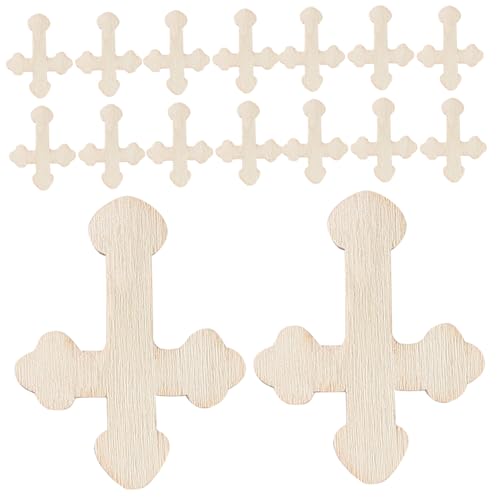 FUTUREORYY 20 Stück Teiliges Rustikale Holzkreuz anhänger Naturbelassen Vielseitig für Geburtstagsdeko DIY Bastelprojekte und Kreative Wohnaccessoires Sichere Holzscheiben für Festliche FUTUREORYY 20 Stück Teiliges Rustikale Holzkreuz anhänger Naturbelassen Vielseitig für Geburtstagsdeko DIY Bastelprojekte und Kreative Wohnaccessoires Sichere Holzscheiben für Festliche von FUTUREORYY