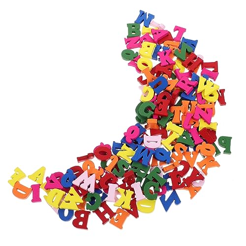 FUTUREORYY 200 Stück Teiliges Bunte Holzbuchstaben Hohe Holzletters für DIY Bastelarbeiten Natürliche Holzdekoration Leicht und Robust für Wandkunst Geschenkverzierung Scrapbooking und FUTUREORYY 200 Stück Teiliges Bunte Holzbuchstaben Hohe Holzletters für DIY Bastelarbeiten Natürliche Holzdekoration Leicht und Robust für Wandkunst Geschenkverzierung Scrapbooking und von FUTUREORYY