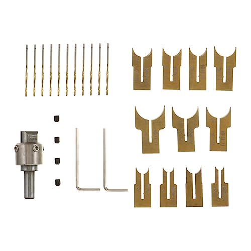 FUTUREORYY 24 Stück Teiliges Holzbohrer set für Perlen Bohren Langlebige Stahlklingen Präzise Buddha perlen Bohrer DIY Schmuckherstellung für Ringe Halsketten und Armbänder FUTUREORYY 24 Stück Teiliges Holzbohrer set für Perlen Bohren Langlebige Stahlklingen Präzise Buddha perlen Bohrer DIY Schmuckherstellung für Ringe Halsketten und Armbänder von FUTUREORYY