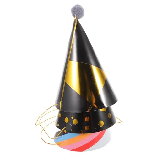 FUTUREORYY 3 Stück Geburtstagshut Mit Goldprägung 1/2 Vorabend Kinderpartyhüte Geburtstagsmützen Für Baseball-geburtstagsdekorationen Erster Geburtstagshut Mini-kegelhüte Papier FUTUREORYY 3 Stück Geburtstagshut Mit Goldprägung 1/2 Vorabend Kinderpartyhüte Geburtstagsmützen Für Baseball-geburtstagsdekorationen Erster Geburtstagshut Mini-kegelhüte Papier von FUTUREORYY
