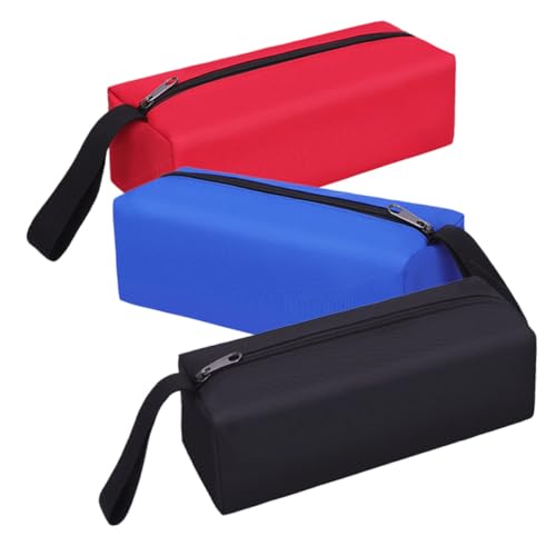 FUTUREORYY 3 Stück Wasserdichte Kleine Werkzeugtasche mit Reißverschluss Kompakte Aufbewahrungstasche für Elektriker Tragbarer Organizer für Schraubenschlüssel Schraubendreher und Zangen von FUTUREORYY