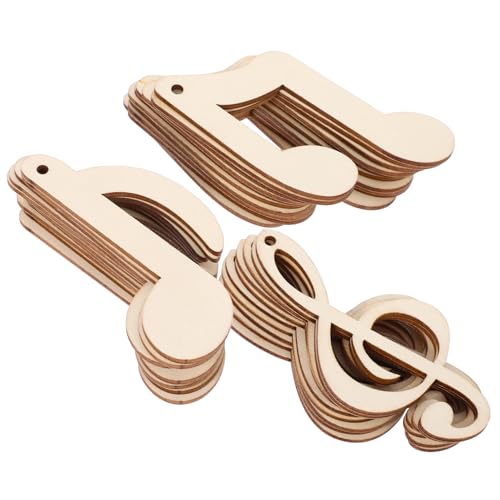 FUTUREORYY 30 Stück Teiliges Holzscheiben Musiknoten zum Basteln Glatte Oberfläche Robust und Formbeständig Naturbelassenes Holz für DIY Handwerk und Schulprojekte Streudeko Geeignet FUTUREORYY 30 Stück Teiliges Holzscheiben Musiknoten zum Basteln Glatte Oberfläche Robust und Formbeständig Naturbelassenes Holz für DIY Handwerk und Schulprojekte Streudeko Geeignet von FUTUREORYY
