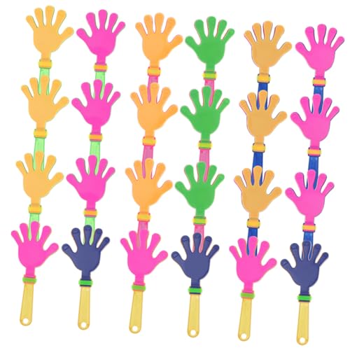 FUTUREORYY 36 Stück Teiliges Handklatscher aus Kunststoff Wiederverwendbare Lärm für Kompakt und Leicht als Party und Cheer für Ab Jahren Zufällige Farbe Zufällige Farbe von FUTUREORYY