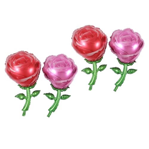 FUTUREORYY 4 Stück Blumen Folienballons für Valentinstag Geburtstagsfeiern Chic Party Dekoration für Hochzeiten Anlässe Langlebige Aluminiumfolie Romantische Schaffen FUTUREORYY 4 Stück Blumen Folienballons für Valentinstag Geburtstagsfeiern Chic Party Dekoration für Hochzeiten Anlässe Langlebige Aluminiumfolie Romantische Schaffen von FUTUREORYY
