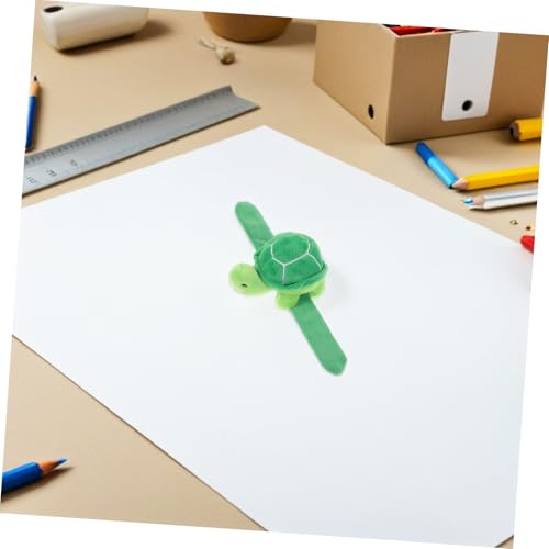 FUTUREORYY 4 Stück Kuschelweiche Schildkröten Slap Armbänder für Plüschstoff Hautfreundlich Vielseitige Tier Wristbands für Partys Geschenke und Alltag FUTUREORYY 4 Stück Kuschelweiche Schildkröten Slap Armbänder für Plüschstoff Hautfreundlich Vielseitige Tier Wristbands für Partys Geschenke und Alltag von FUTUREORYY