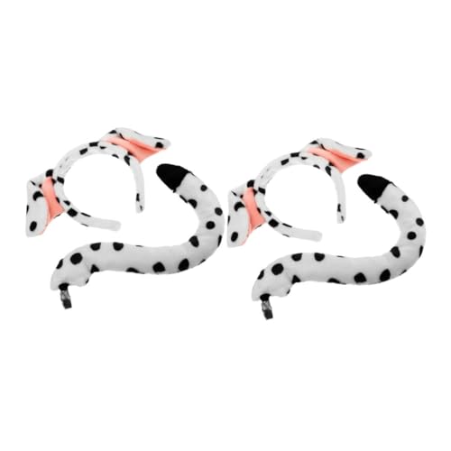 FUTUREORYY 4 Stück Stirnband kopfschmuck spaßartikel Dalmatiner-Kostüm Dalmatinerkostüm für Damen Dalmatiner kostüm Hundekostüm für Kleinkinder Hundeohren Cosplay kurzer Plüsch FUTUREORYY 4 Stück Stirnband kopfschmuck spaßartikel Dalmatiner-Kostüm Dalmatinerkostüm für Damen Dalmatiner kostüm Hundekostüm für Kleinkinder Hundeohren Cosplay kurzer Plüsch von FUTUREORYY