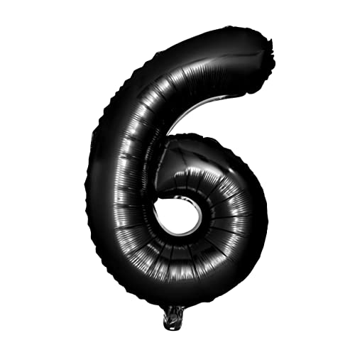 FUTUREORYY 40 60 Jubiläumsballons heiße Ballons Partyballons Fiesta-Party-Dekorationen luftballons balloons geburstagsdeko luftballone gasballon balongas Nummernballons schwarz Folienballons von FUTUREORYY