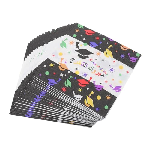 FUTUREORYY 40 Stück Bedruckte Servietten Taschentücher für die Abschlussfeier Abschluss Servietten farbige Servietten Party Grad-Servietten Servietten verfügbar Papier FUTUREORYY 40 Stück Bedruckte Servietten Taschentücher für die Abschlussfeier Abschluss Servietten farbige Servietten Party Grad-Servietten Servietten verfügbar Papier von FUTUREORYY