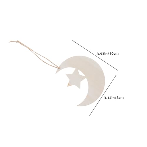 FUTUREORYY 40 Stück Teiliges Holz Mond Stern Ausschnitte Unlackierte Diy Bastelformen Natürliche Hölzerne Ornamente mit Filigranem Hohlmuster für Babyparty Wohnkultur und Geschenkdekoration FUTUREORYY 40 Stück Teiliges Holz Mond Stern Ausschnitte Unlackierte Diy Bastelformen Natürliche Hölzerne Ornamente mit Filigranem Hohlmuster für Babyparty Wohnkultur und Geschenkdekoration von FUTUREORYY