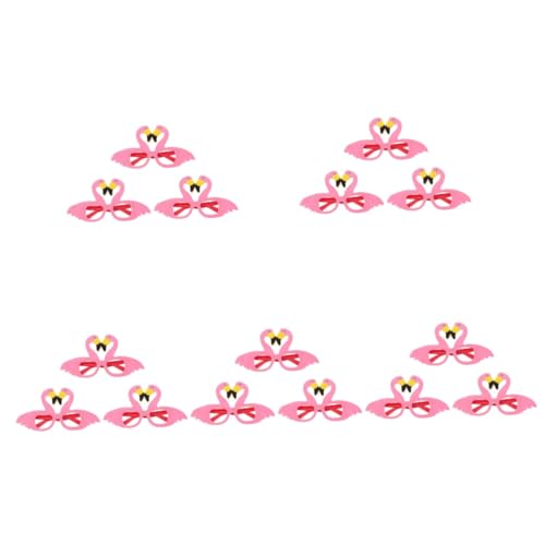 FUTUREORYY 5 Sätze Flamingo Sonnenbrille Lustige Partybrille Für Strand Und Hawaii Feiern Einzigartiges Design Leicht Und Bequem Foto Requisiten Für Kindergeburtstage Und Feste 3 Stück * 5 von FUTUREORYY