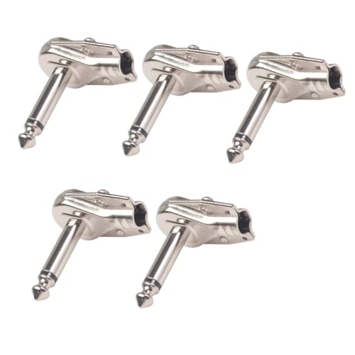 FUTUREORYY 5 Stück Teiliges Effektpedal Stecker Adapterkabel Langlebiger Gitarrenpedal Koppler Platzsparend für Pedalboard Geeignet für Elektrische Gitarre Kompatibel mit Steckern FUTUREORYY 5 Stück Teiliges Effektpedal Stecker Adapterkabel Langlebiger Gitarrenpedal Koppler Platzsparend für Pedalboard Geeignet für Elektrische Gitarre Kompatibel mit Steckern von FUTUREORYY