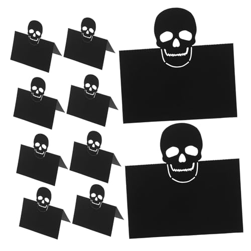 FUTUREORYY 50 Stück Halloween Tischkarten mit Stabiler Perlmutt Papierqualität Gefaltete Namenskarten für Tischdekoration Geeignet für Bankett Buffet Halloween Party Festliche Sitzplatzkarten FUTUREORYY 50 Stück Halloween Tischkarten mit Stabiler Perlmutt Papierqualität Gefaltete Namenskarten für Tischdekoration Geeignet für Bankett Buffet Halloween Party Festliche Sitzplatzkarten von FUTUREORYY