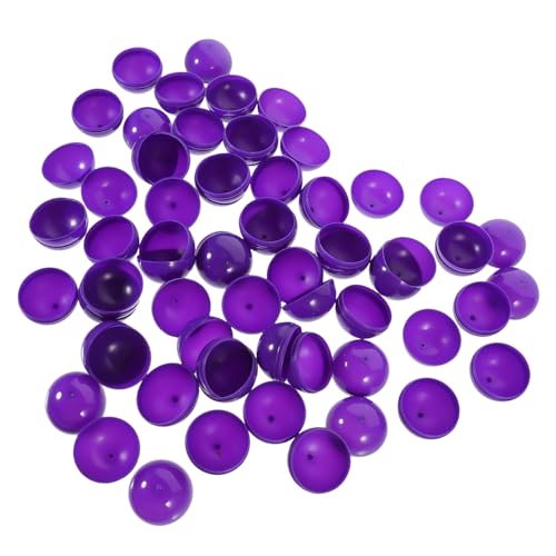 FUTUREORYY 50 Stück Öffnbare Lotteriekugeln Bunte Bälle für Partyspiele und Gewinnziehungen Transparente Raffle Drawing Balls für Veranstaltungen und Feiern von FUTUREORYY