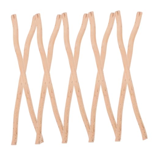 FUTUREORYY 50 Stück natürliche trockene Zweige Baumzweige zum Basteln Holzscheite Holzdübel zum Basteln Weihnachtsholzstäbchen Äste aus natürlichem Holz Eisstiele basteln von FUTUREORYY