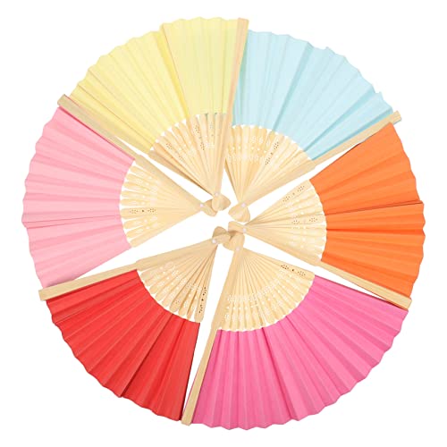 FUTUREORYY 6 Stück Diy Faltbare Handfächer Blanko Papierfächer für Kreative Dekoration Tragbare Fächer für Kinderzimmer und Partys Buntes für Bastelprojekte FUTUREORYY 6 Stück Diy Faltbare Handfächer Blanko Papierfächer für Kreative Dekoration Tragbare Fächer für Kinderzimmer und Partys Buntes für Bastelprojekte von FUTUREORYY