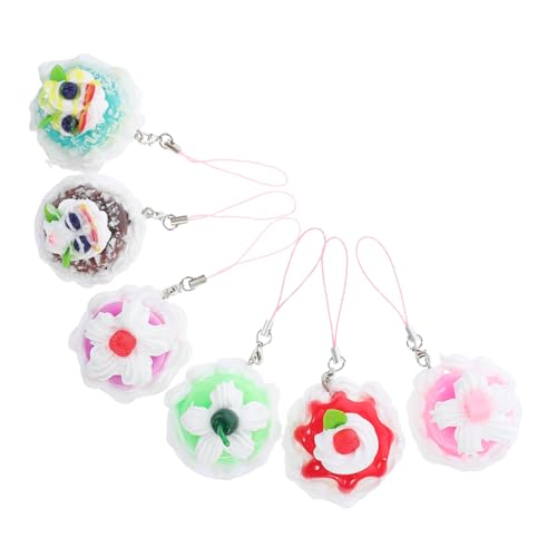 FUTUREORYY 6stücke Künstliche Kuchen- Teiliges Und Realistische Cupcake-dekoration Für Fotografie Und Stilvolle Accessoires von FUTUREORYY