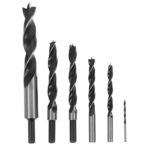 FUTUREORYY 6 Stück Teiliges Holzbohrer Cobalt Schnellbohrer Präzises Bohren Metall Holz Bohrzubehör Langlebig Effizient FUTUREORYY 6 Stück Teiliges Holzbohrer Cobalt Schnellbohrer Präzises Bohren Metall Holz Bohrzubehör Langlebig Effizient von FUTUREORYY