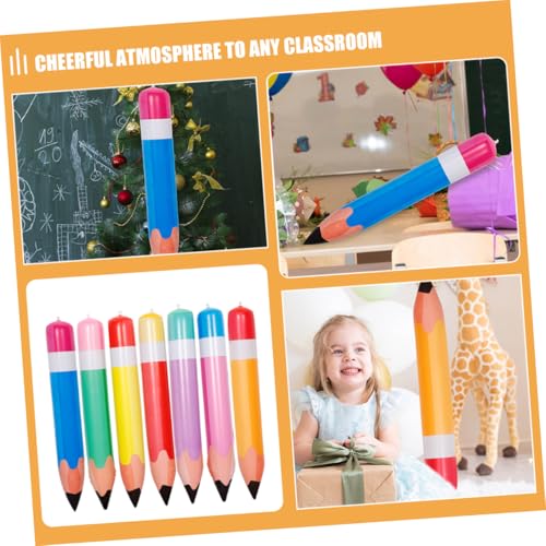 FUTUREORYY 7 Stück Teiliges Große Aufblasbare PVC Bleistifte in Farben Leichte und Langlebige Schulanfang Deko Schnelle Aufblas Deko für Klassenzimmer und Party Einfach Aufzuhängen für Jungen FUTUREORYY 7 Stück Teiliges Große Aufblasbare PVC Bleistifte in Farben Leichte und Langlebige Schulanfang Deko Schnelle Aufblas Deko für Klassenzimmer und Party Einfach Aufzuhängen für Jungen von FUTUREORYY