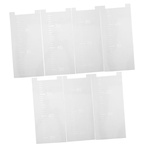FUTUREORYY 7 Stück Teiliges Schabletten Hohles Maßband-design für DIY Wandverkleidung Messvorlagen Sicher mit Glatten Kanten für Kinderzimmer und Krippenwandgestaltung von FUTUREORYY